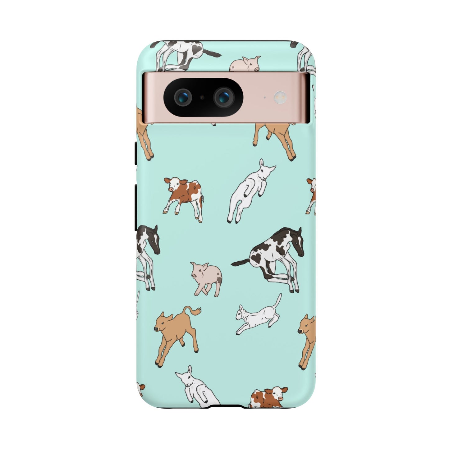 Android farmyard Freinds Blue Case