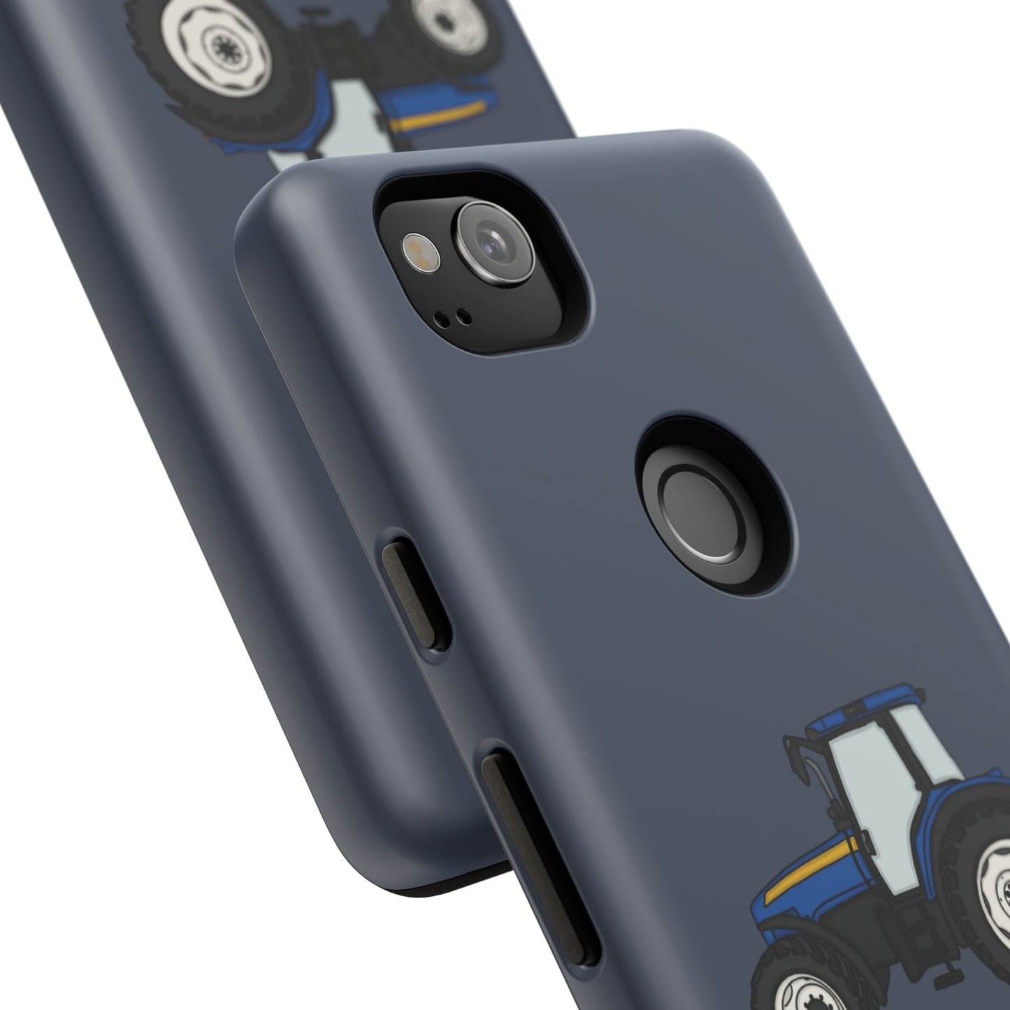 Android blue tractor case