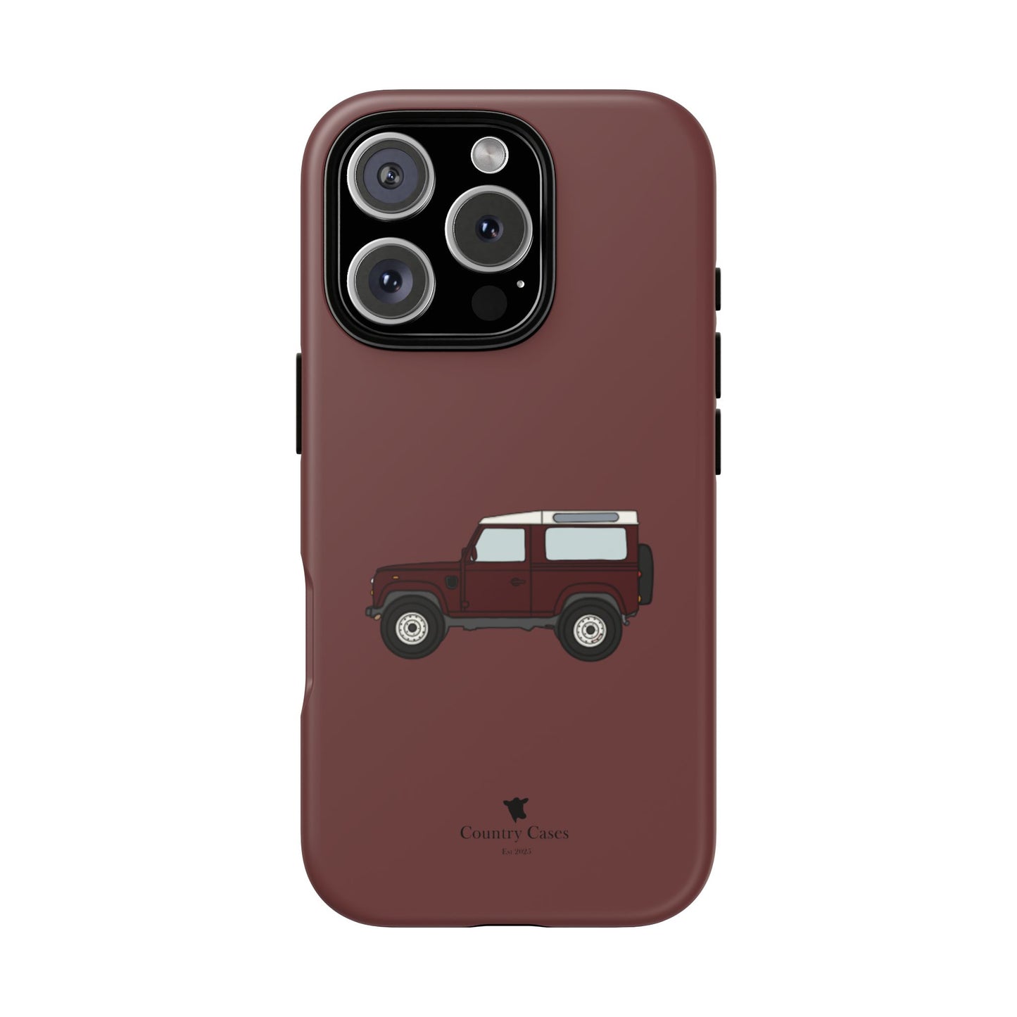 Berry red landy case