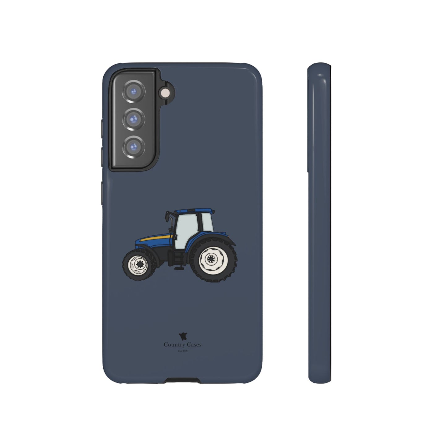Android blue tractor case