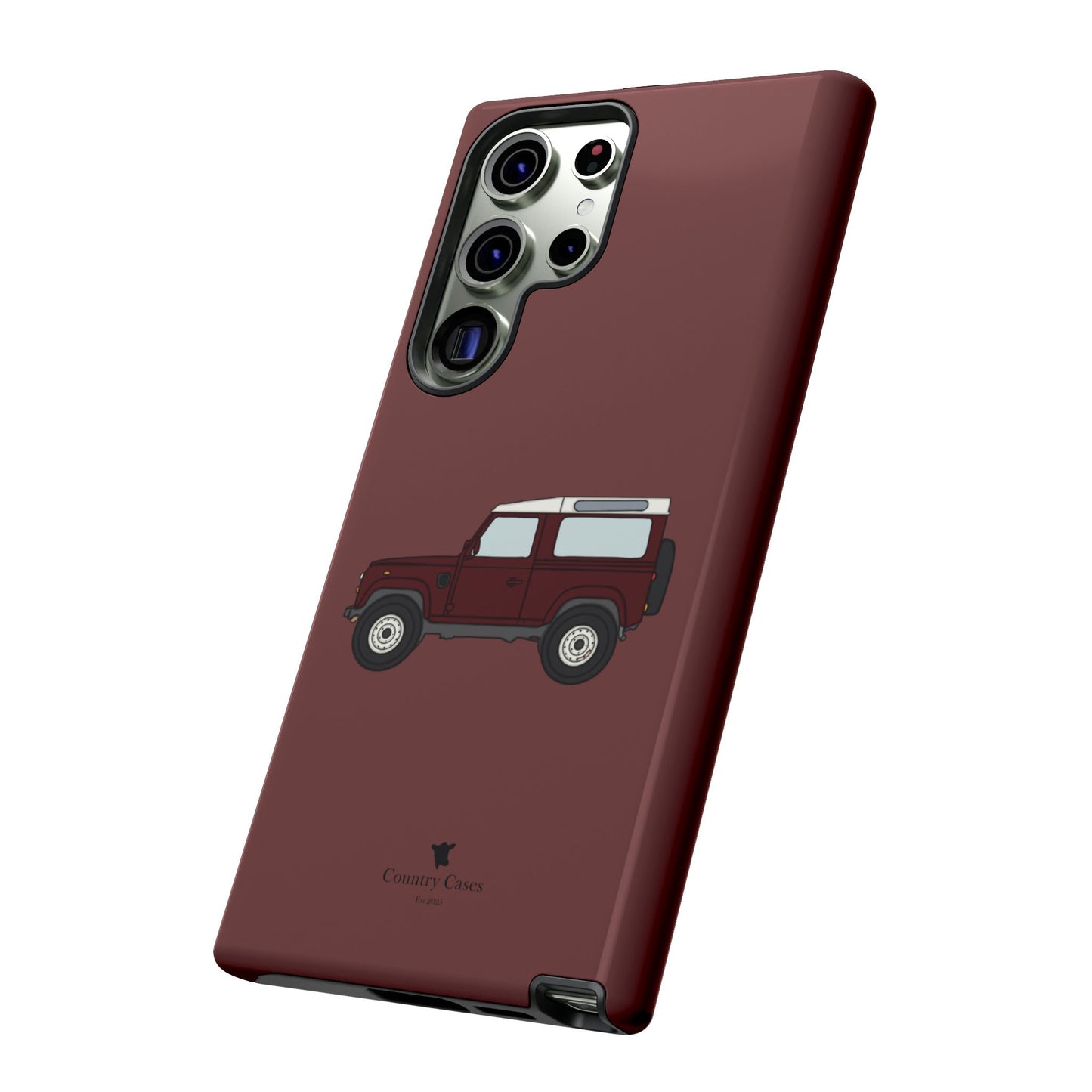 Android berry red landy case