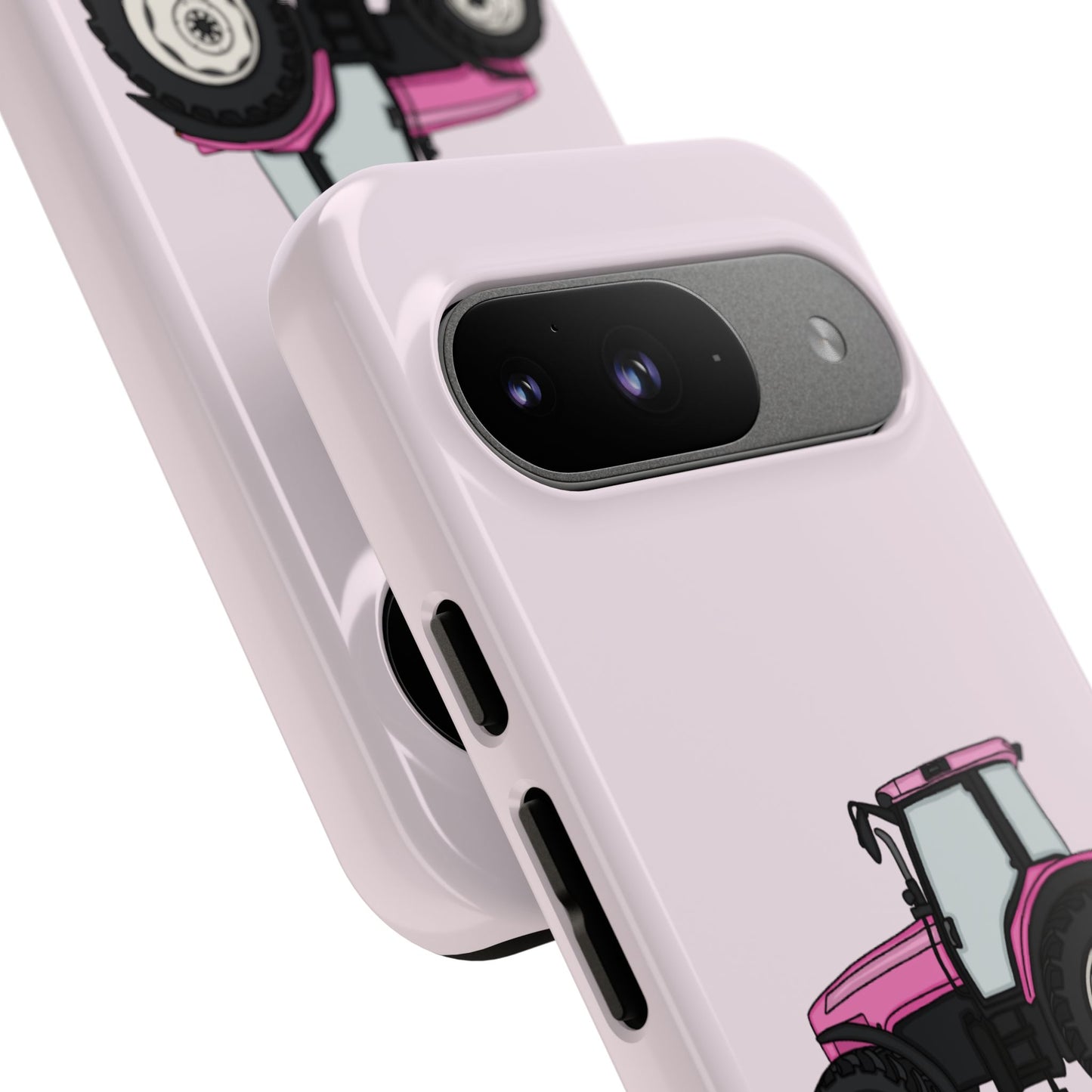 Android pink tractor case