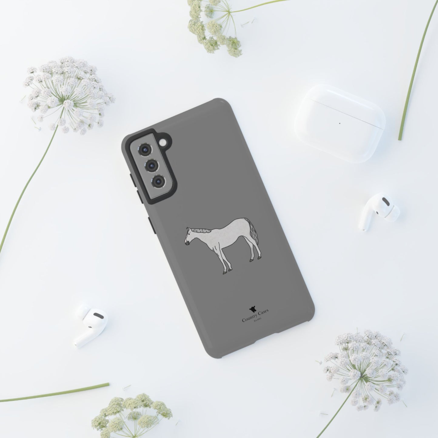 Android grey horse case
