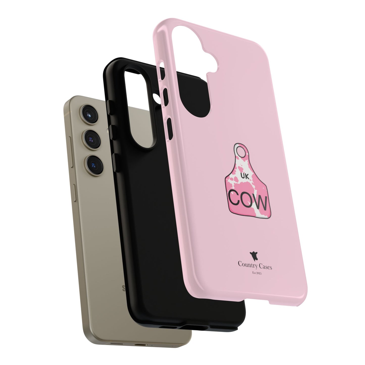 Android pink ear tag case