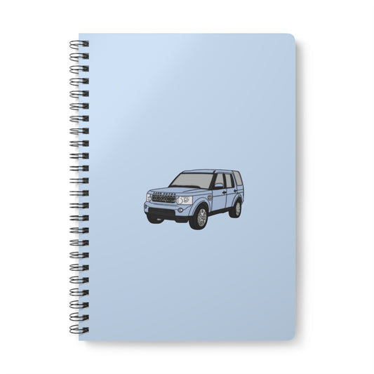 Blue Discovery notebook
