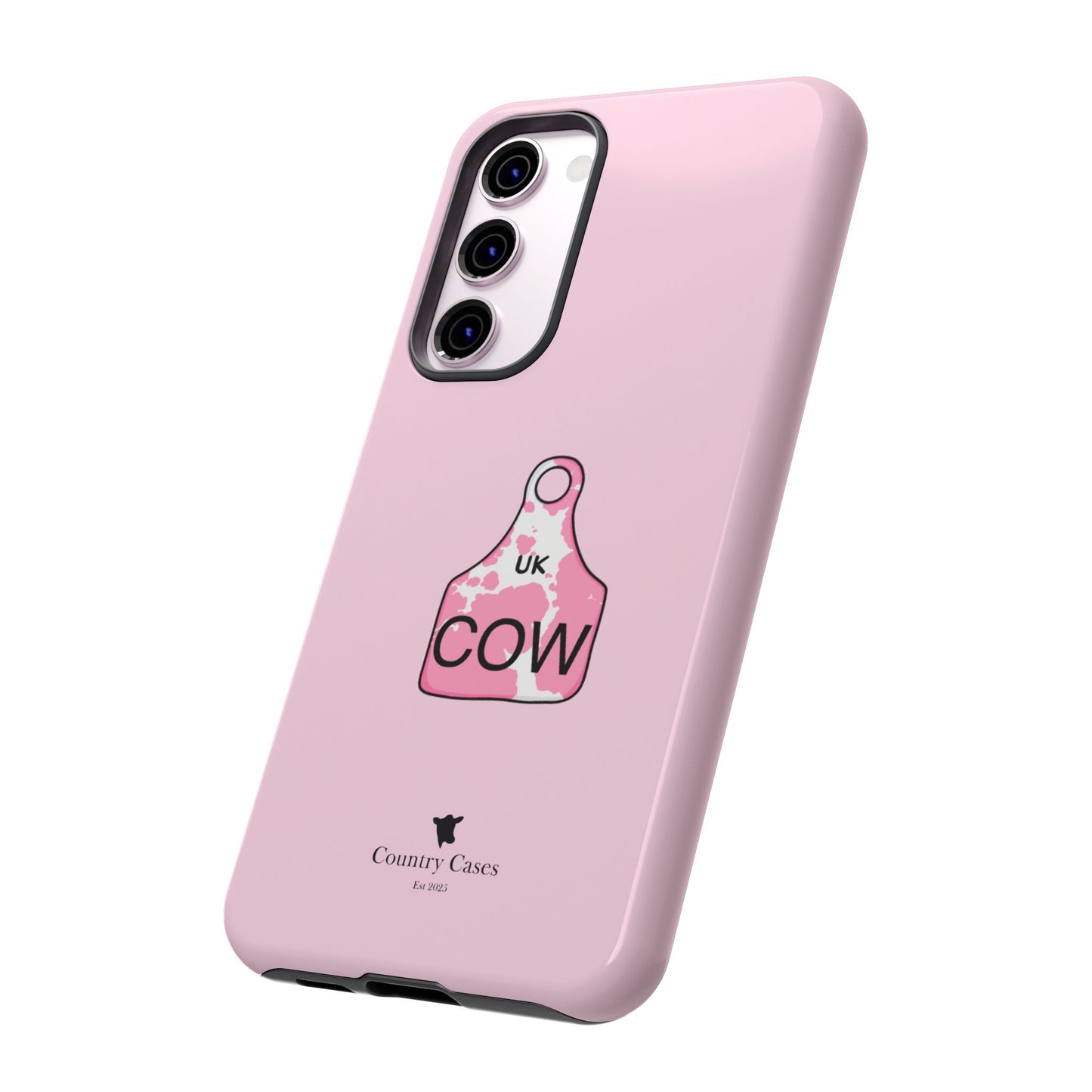 Android pink ear tag case
