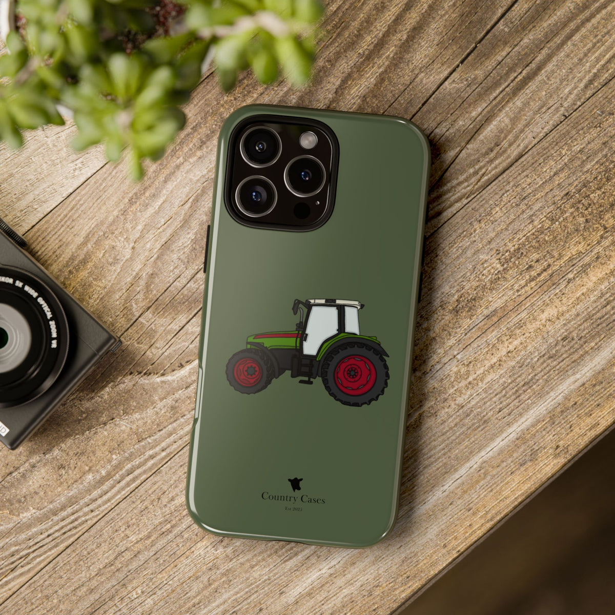 Green Tractor Case