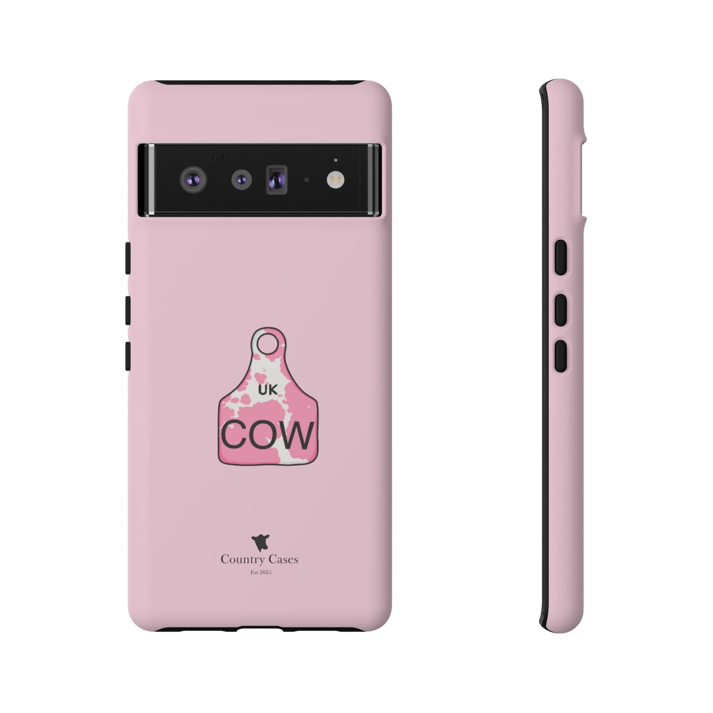 Android pink ear tag case