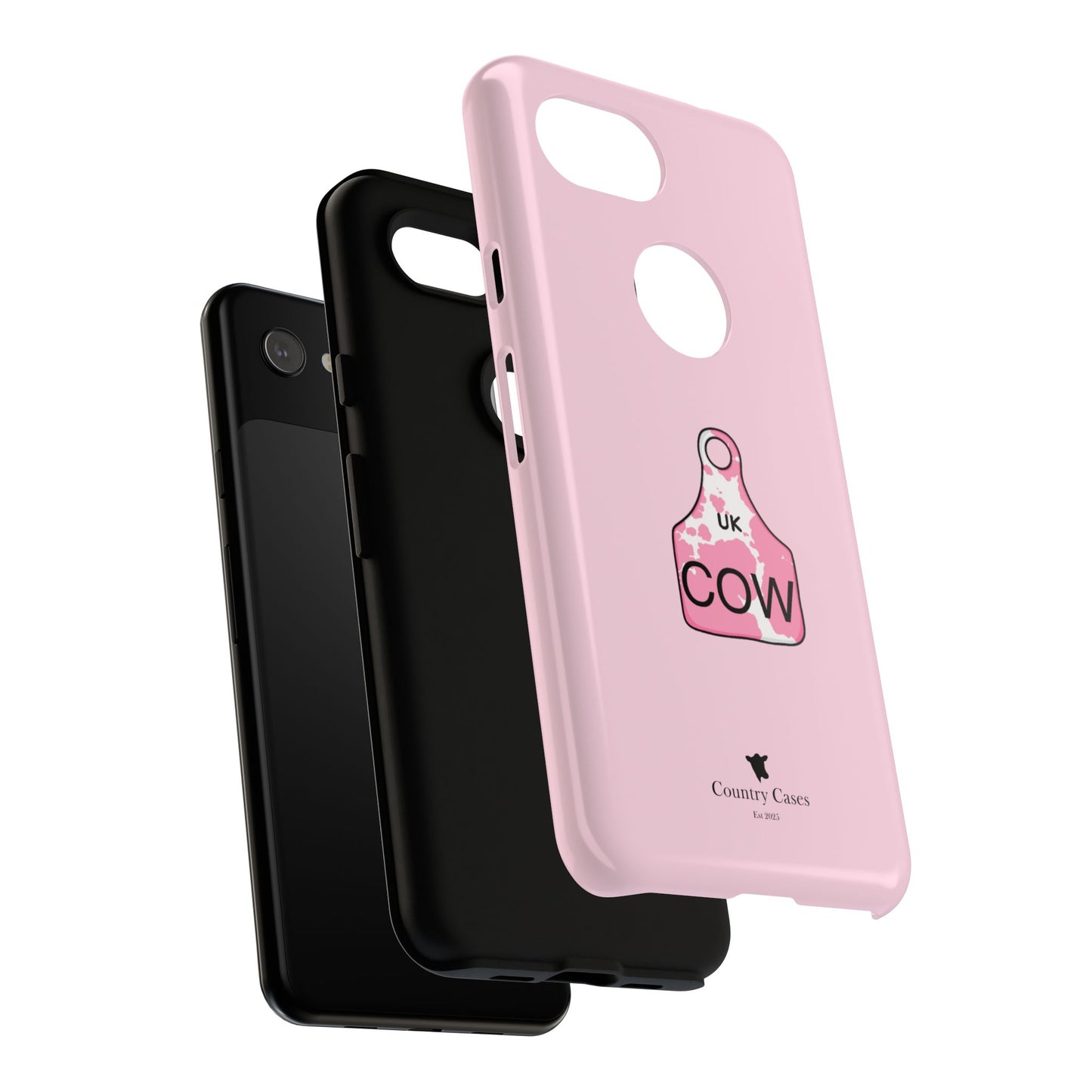 Android pink ear tag case