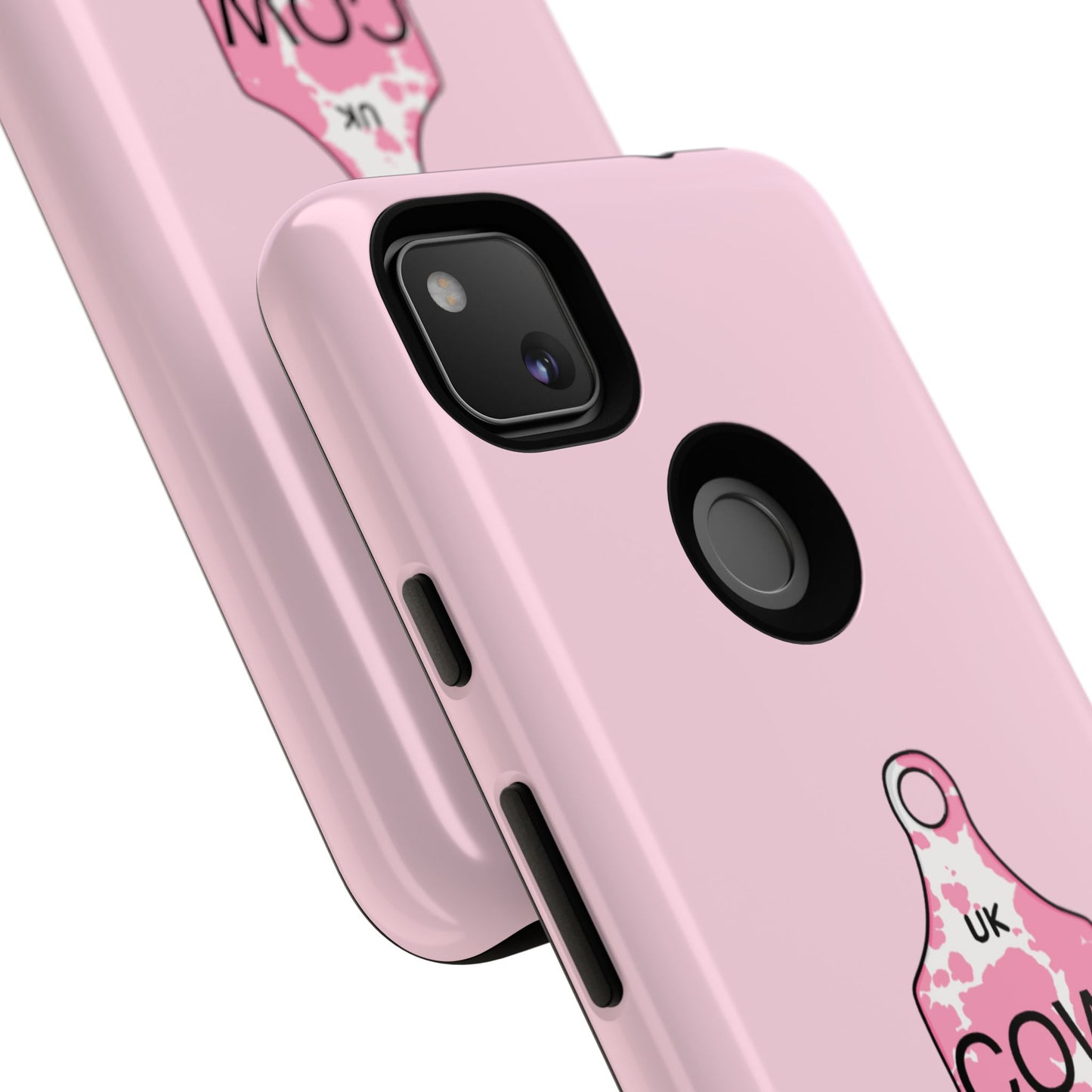 Android pink ear tag case