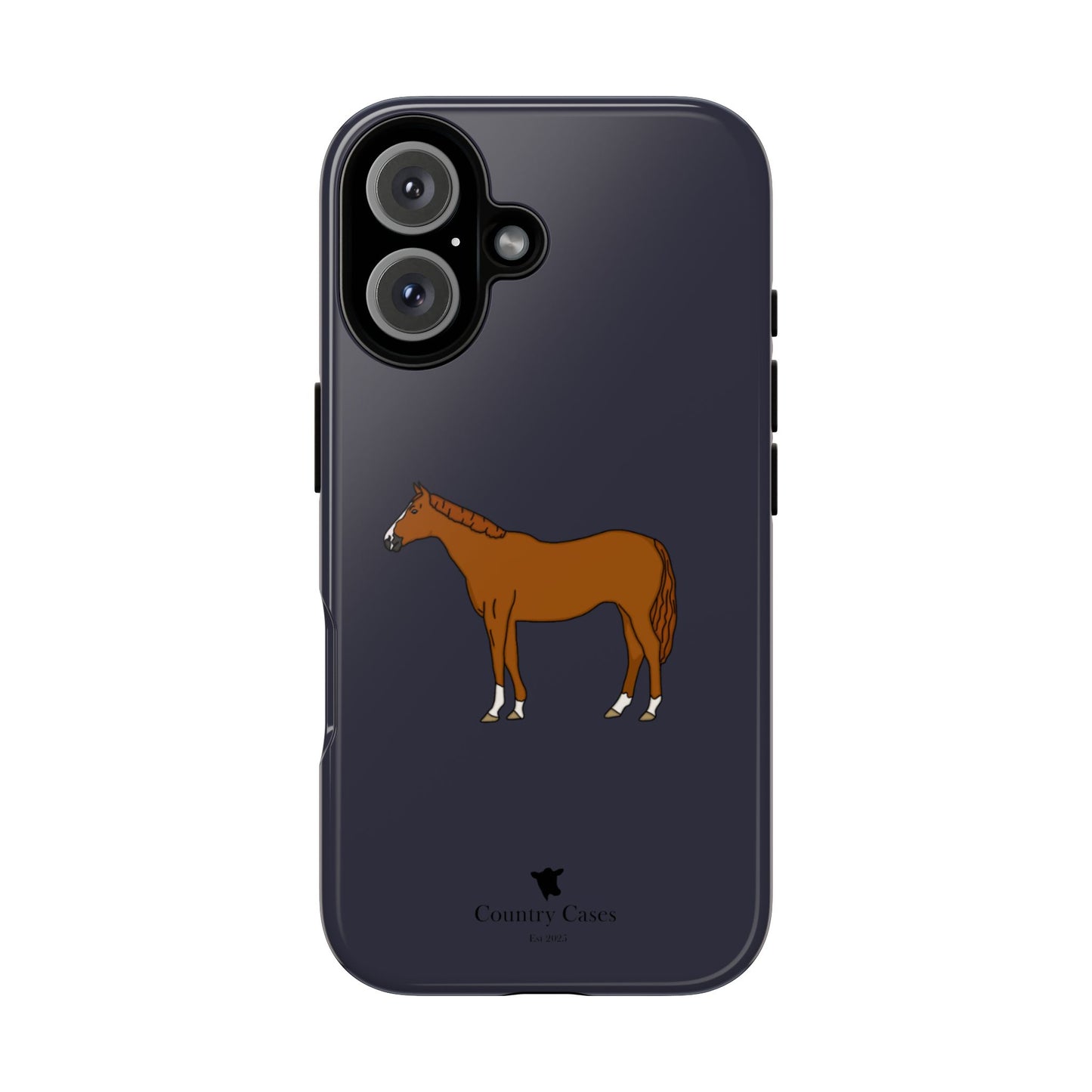 Chestnut horse case