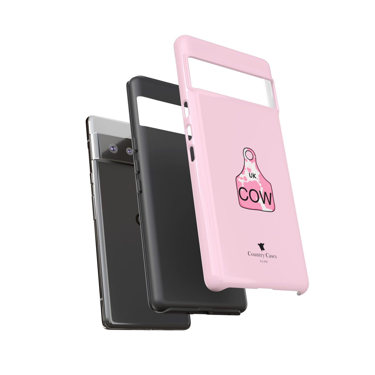 Android pink ear tag case
