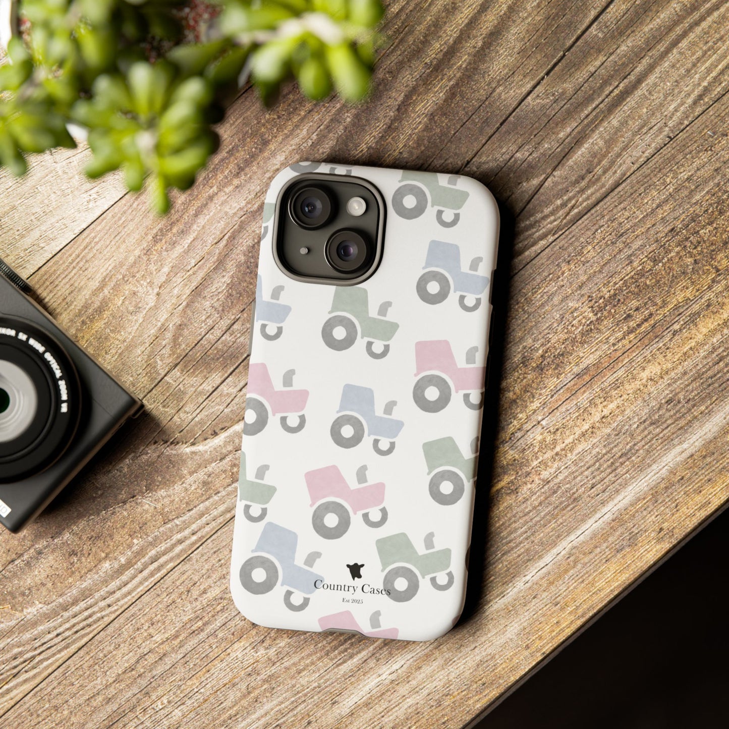 Pastel Tractor Case