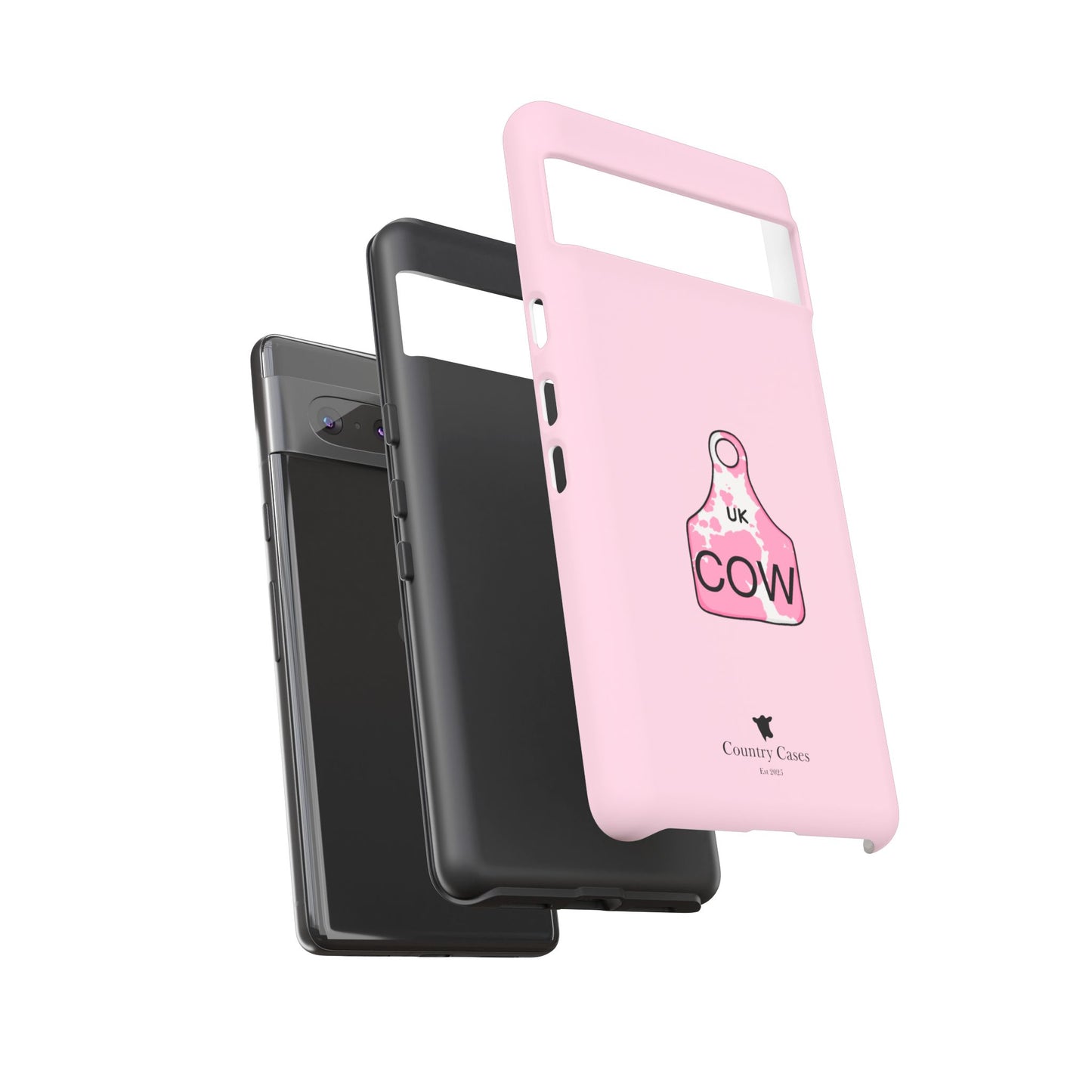 Android pink ear tag case
