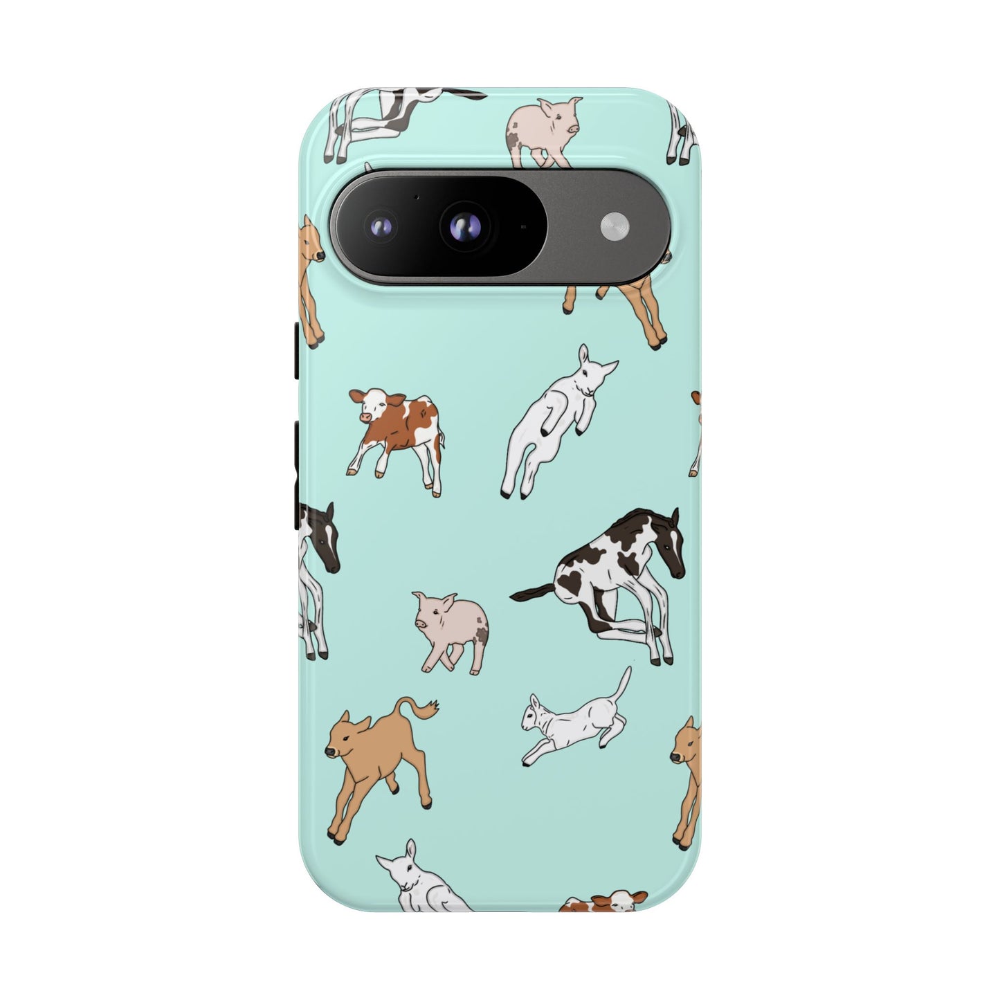 Android farmyard Freinds Blue Case