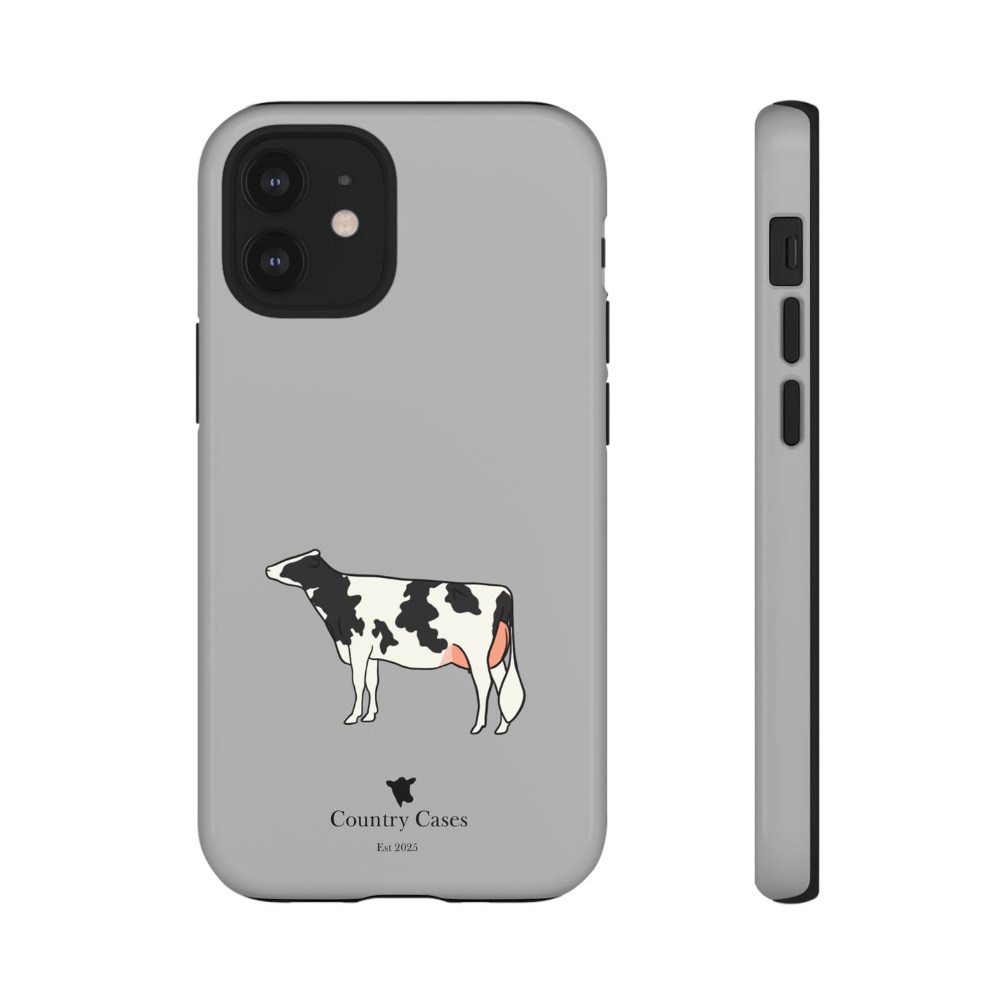 Black and white Holstein case