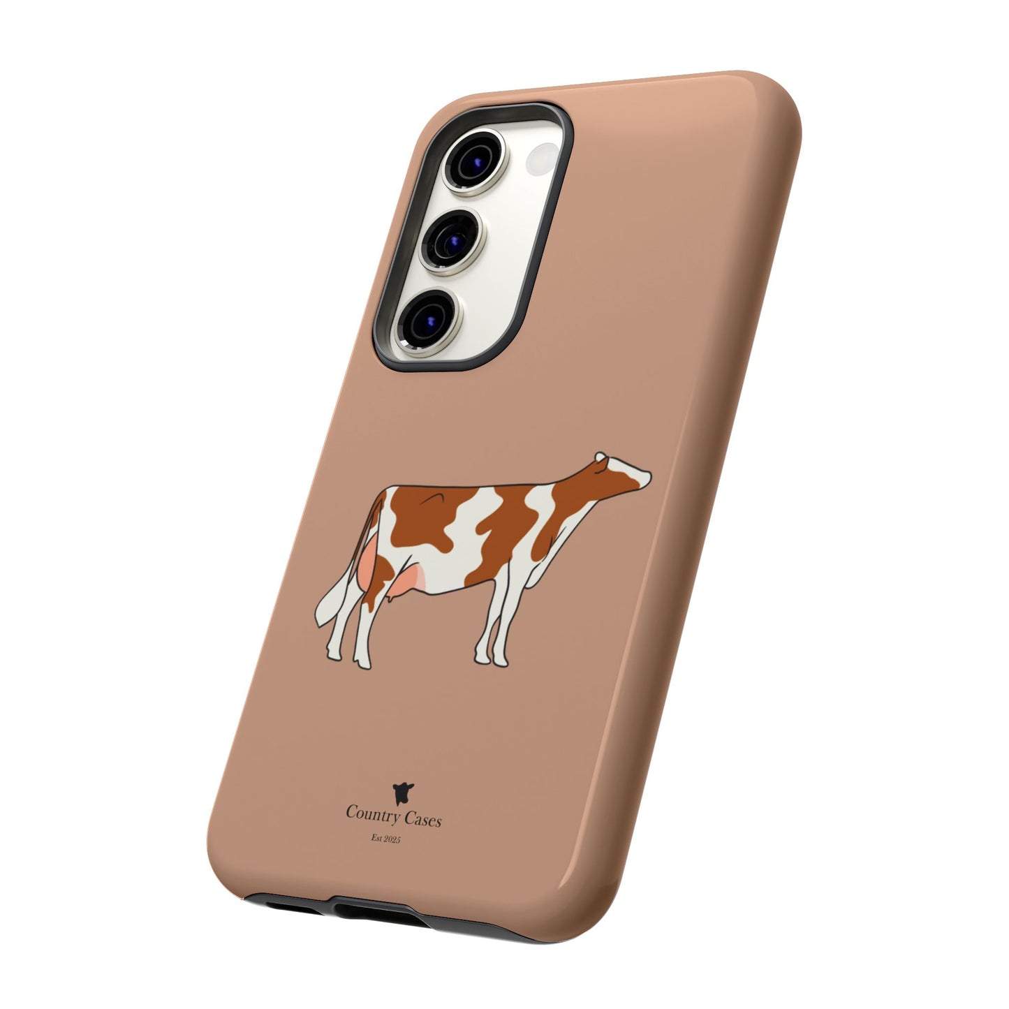 Android red and white Holstein case