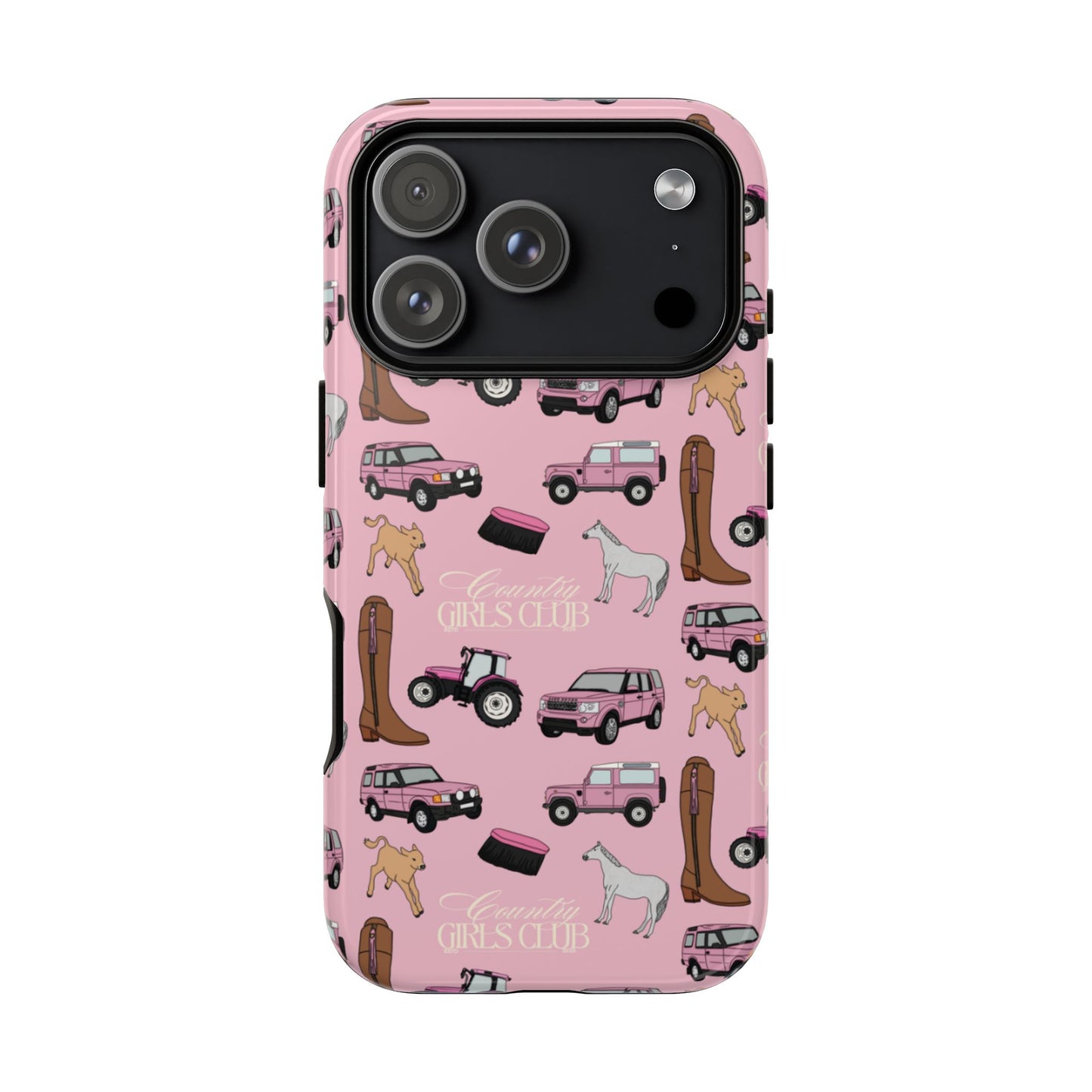 Pink Country Girls Club Case