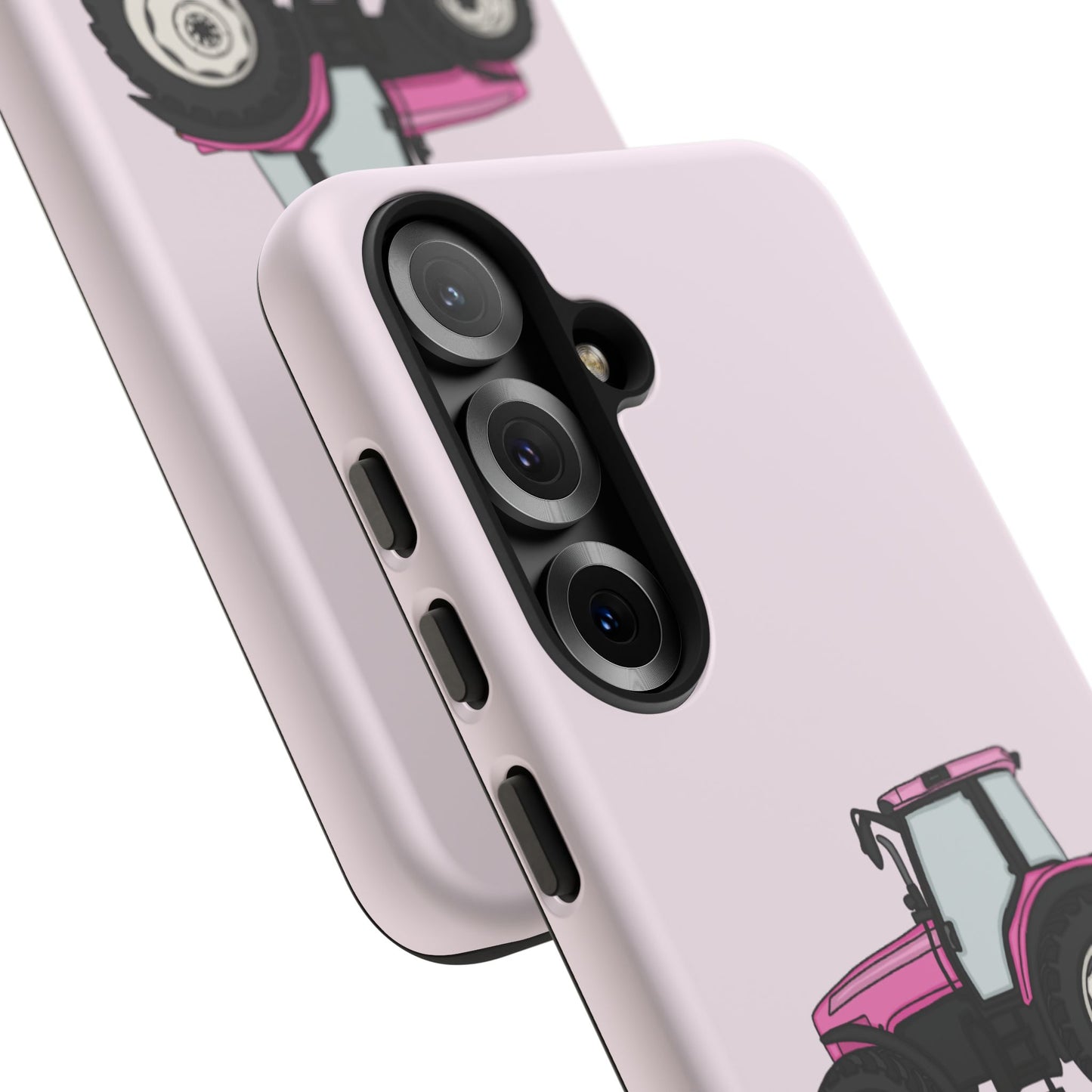 Android pink tractor case