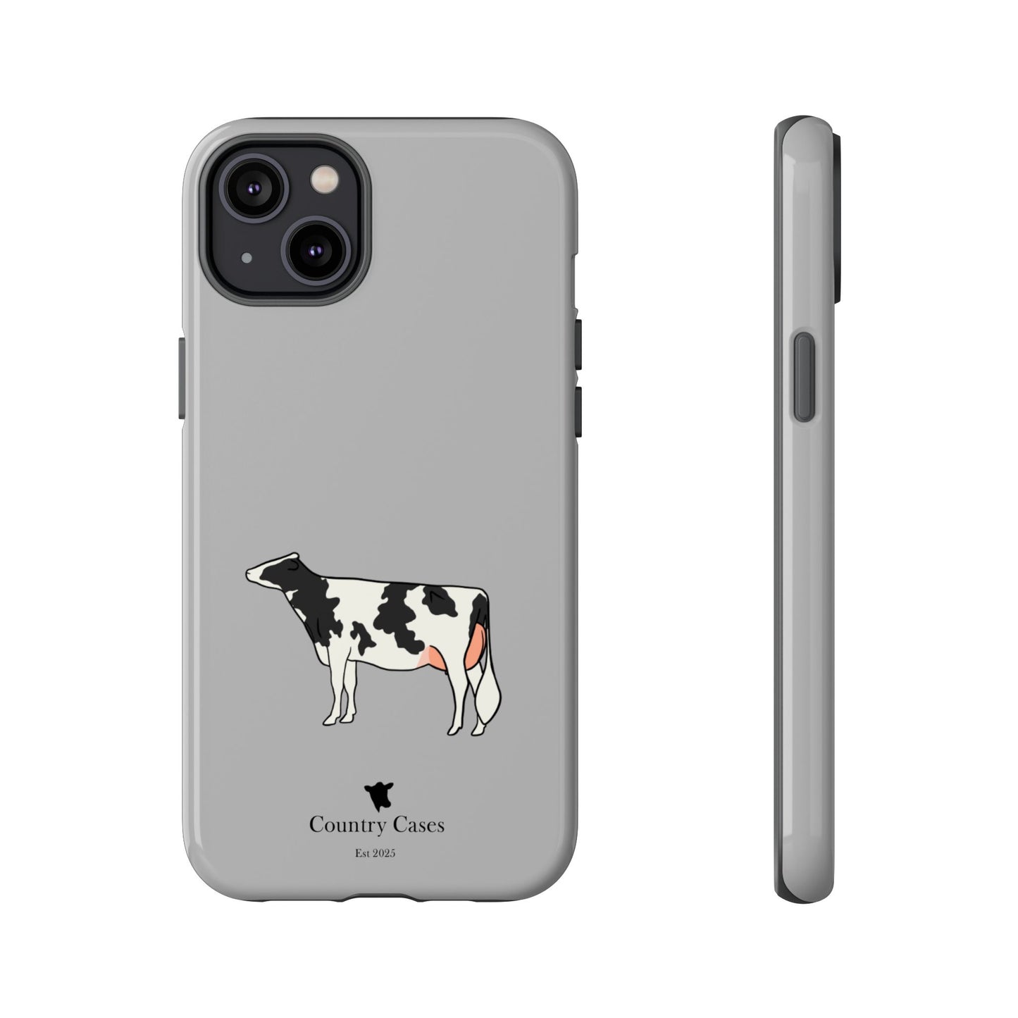 Black and white Holstein case