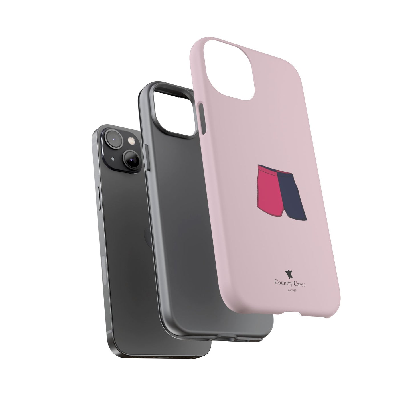 Two toned short phone case