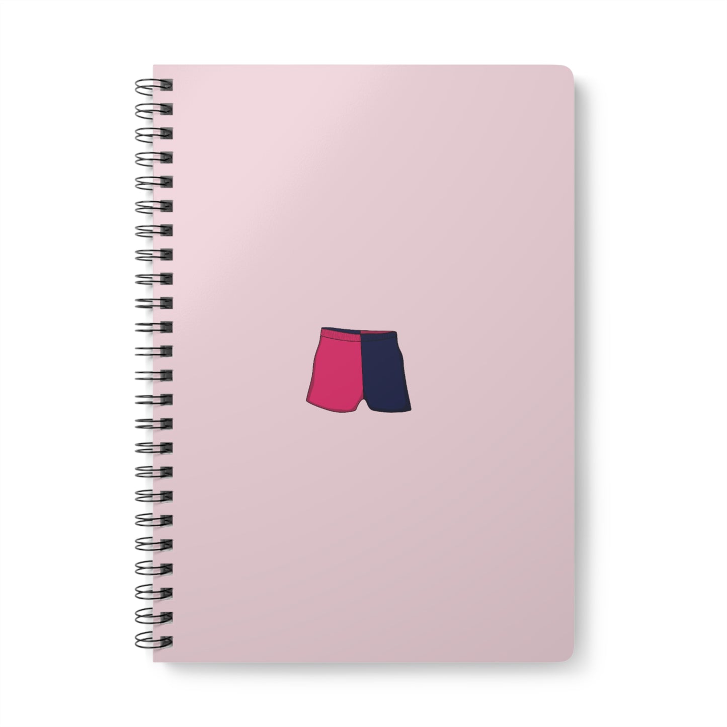 Two toned shorts notebook