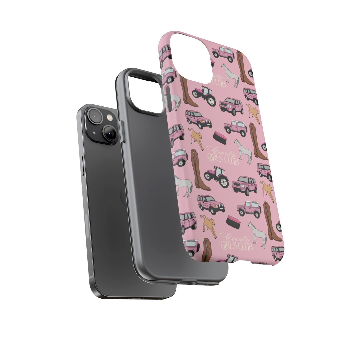 Pink Country Girls Club Case