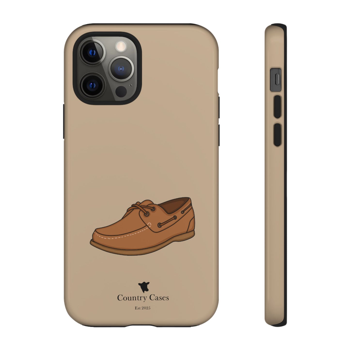 Classic boat shoe phone case