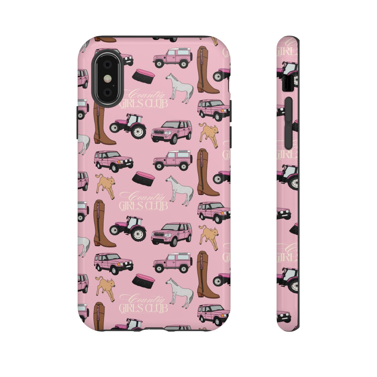 Pink Country Girls Club Case