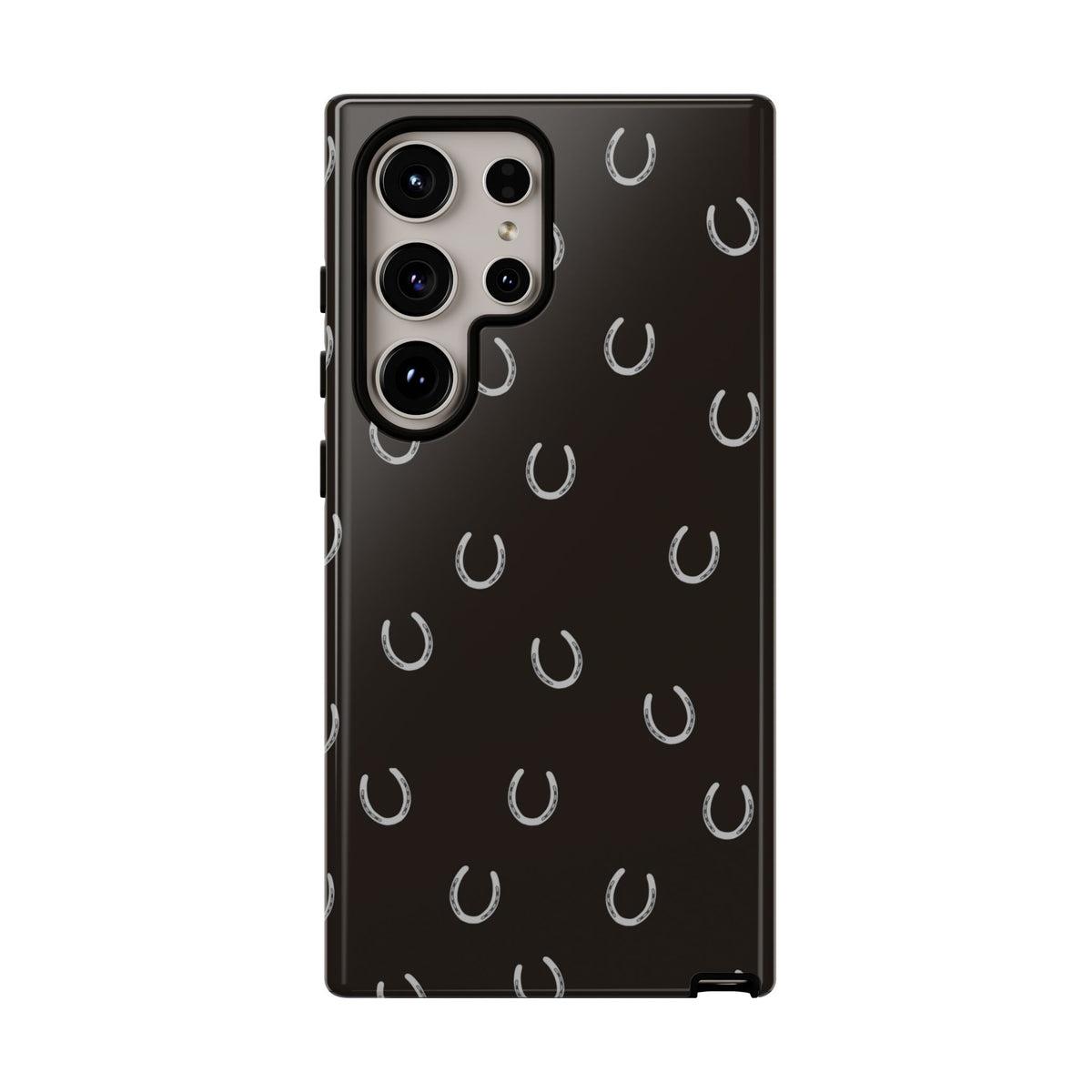 Android Wood Horse Shoe Cases