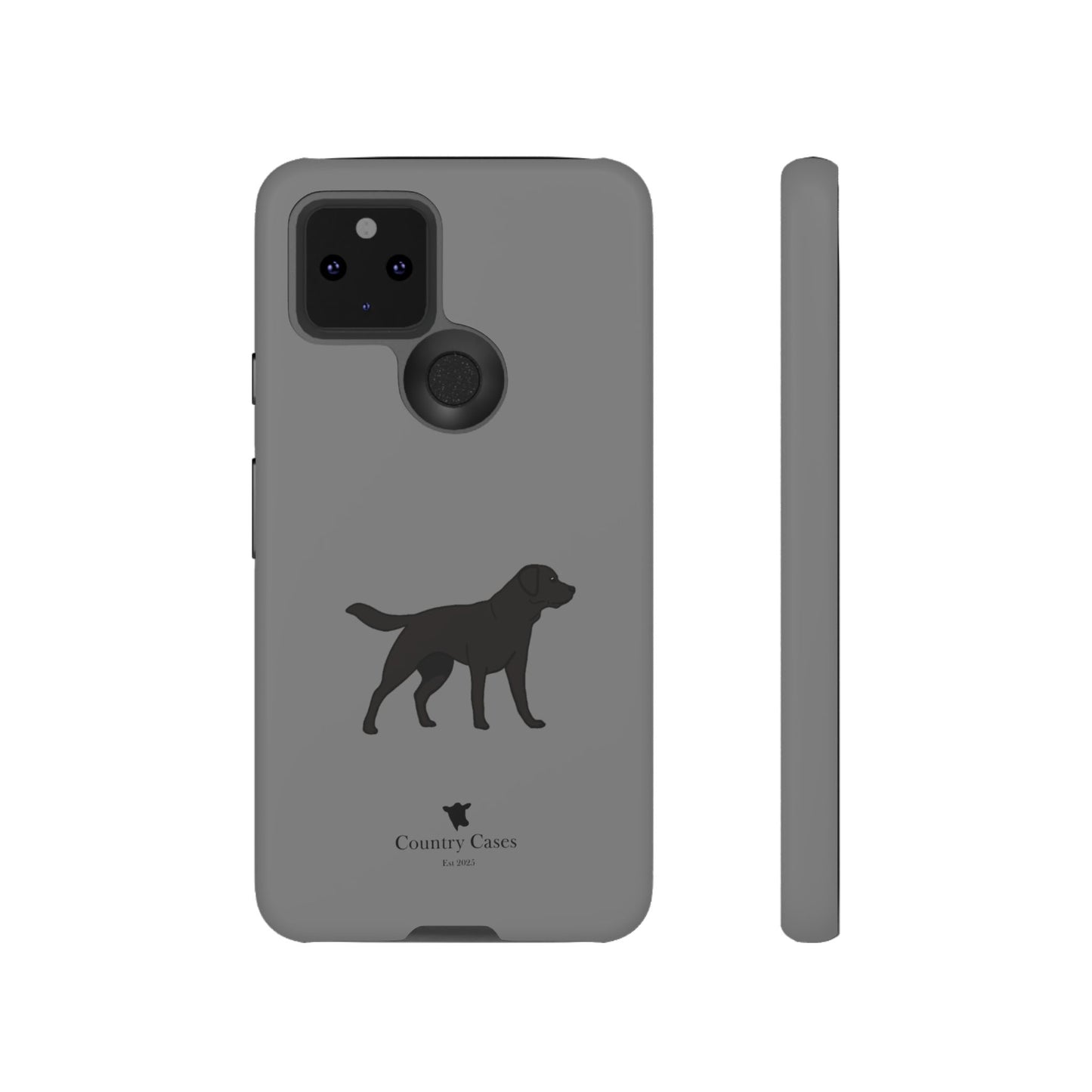 Android black Labrador case