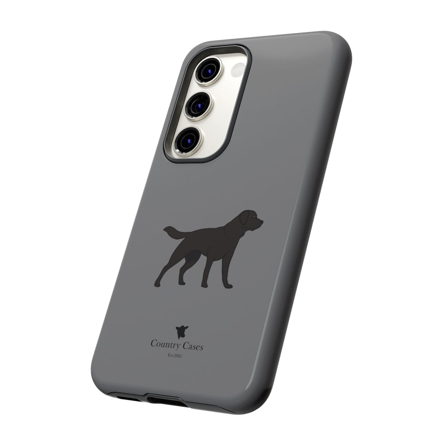 Android black Labrador case