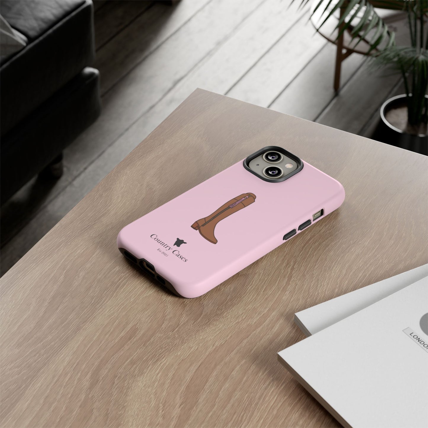 Pink Boot Case