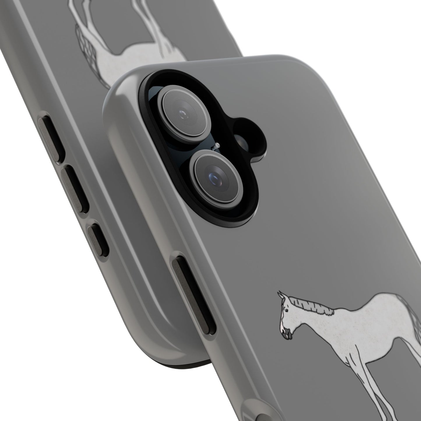 Grey horse case