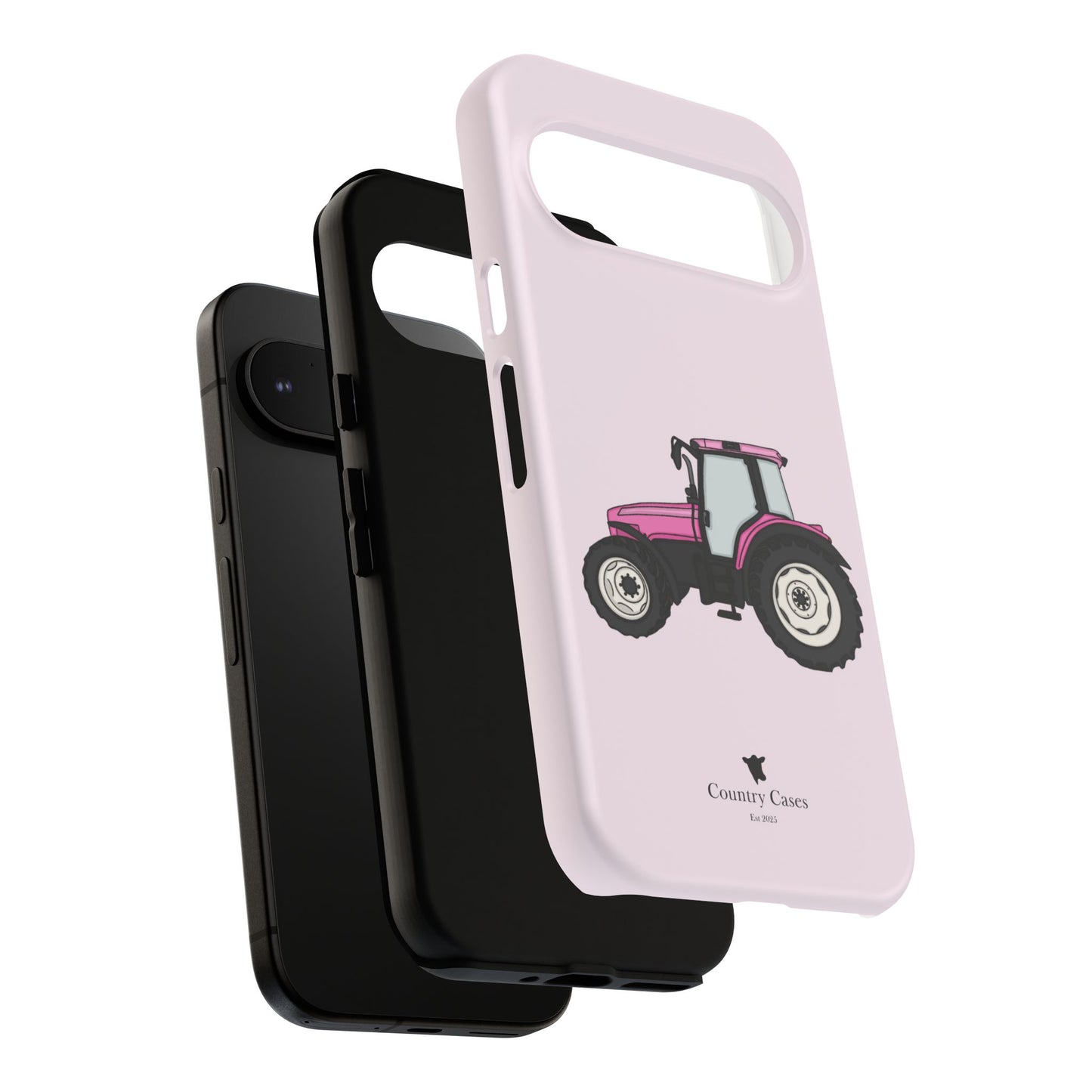 Android pink tractor case