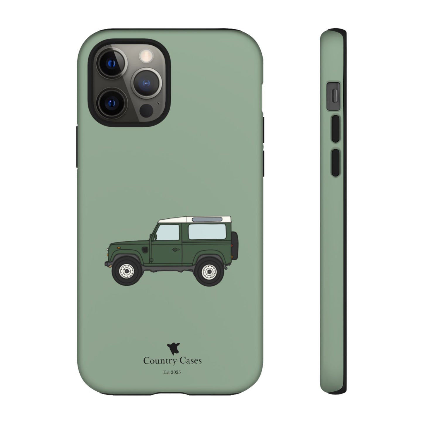 Green landy phone case