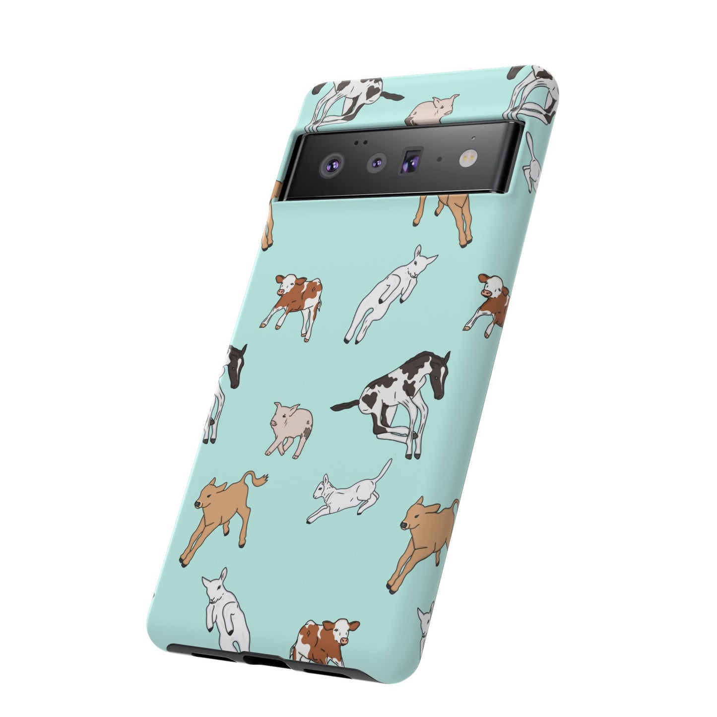Android farmyard Freinds Blue Case