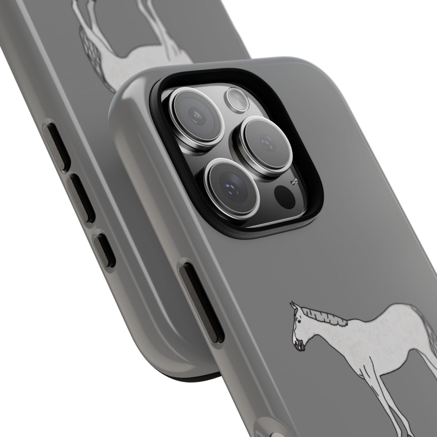 Grey horse case