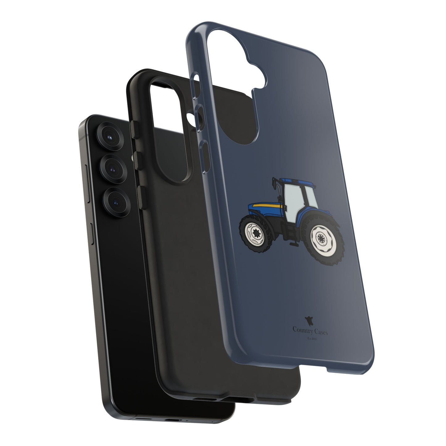 Android blue tractor case