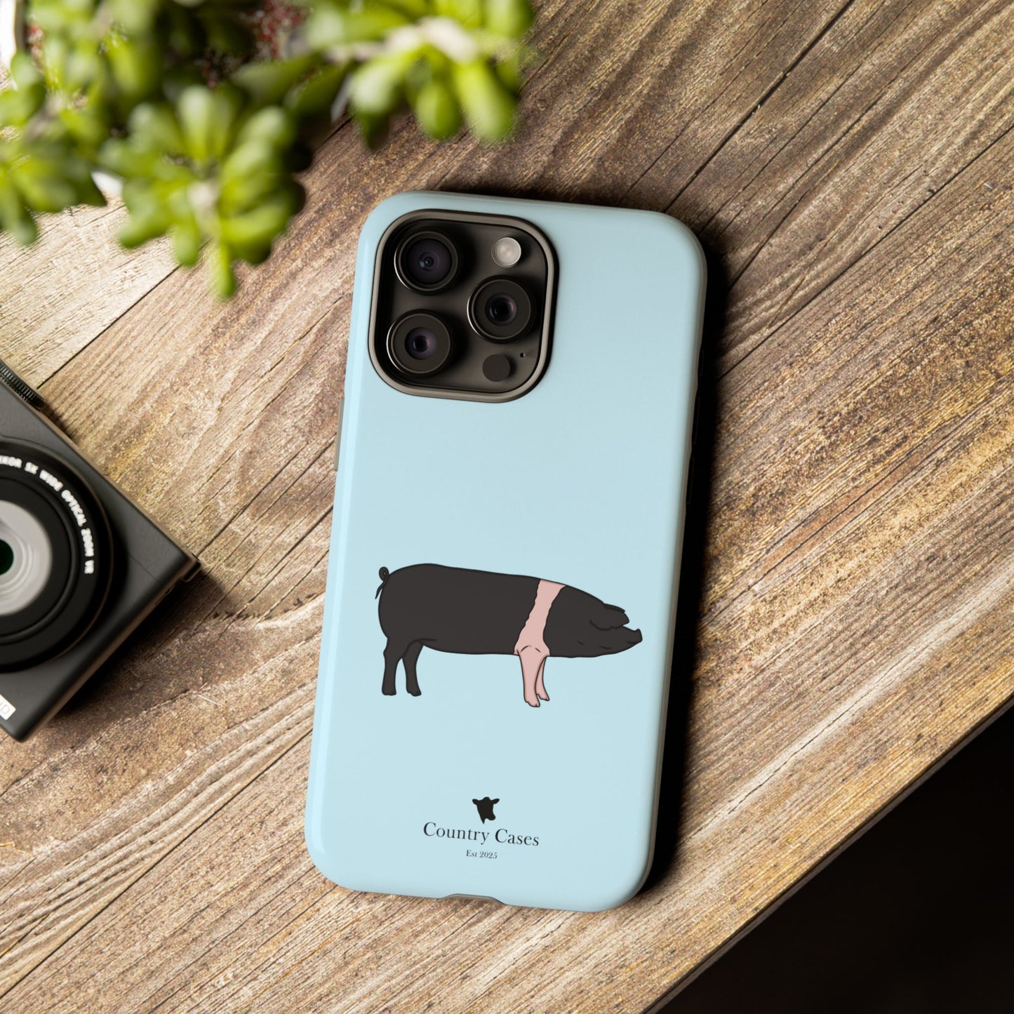 Saddleback Pig Case