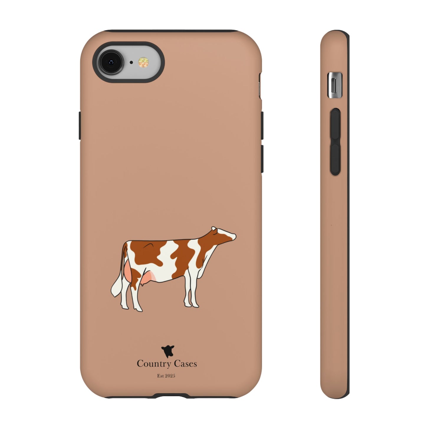 Red and white Holstein case