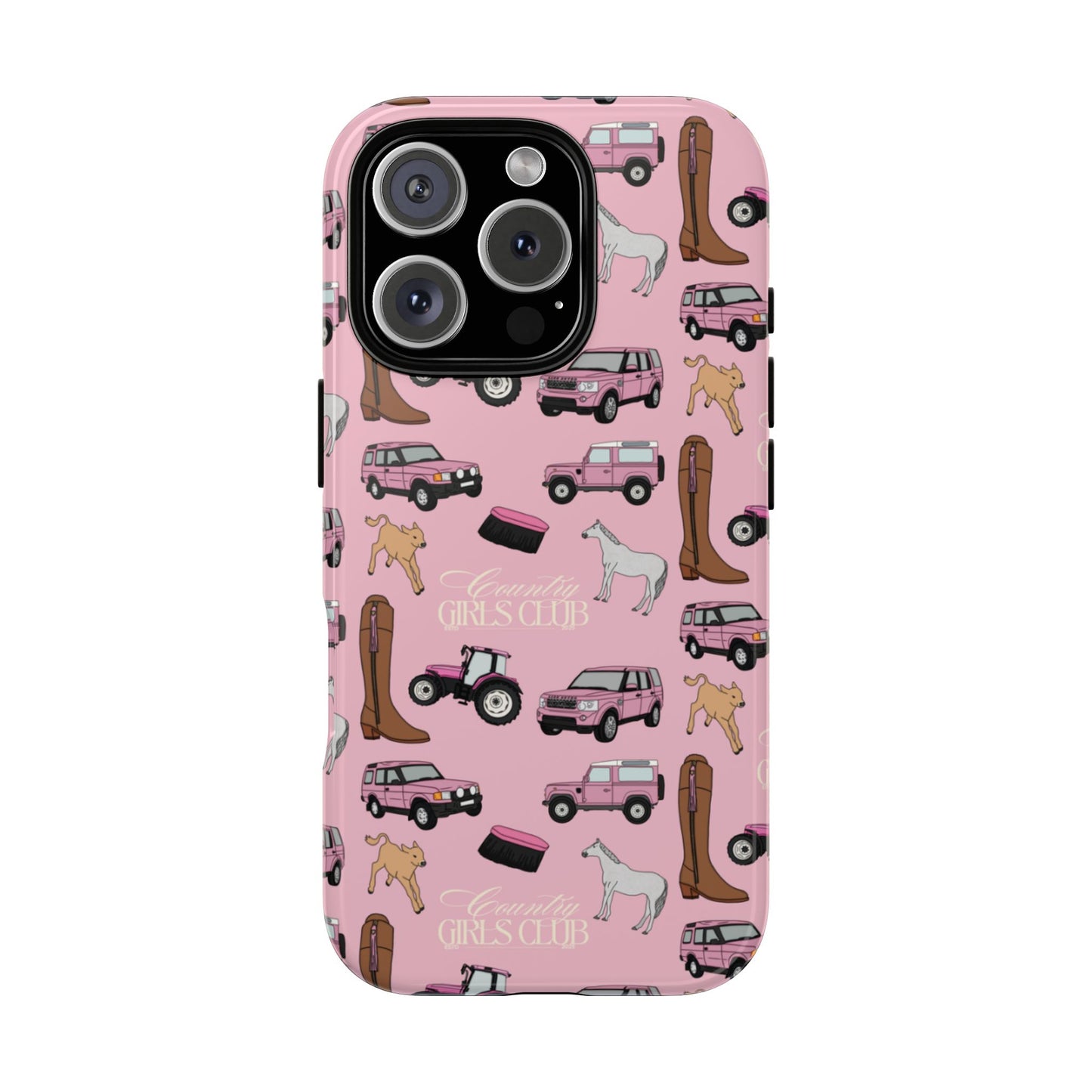 Pink Country Girls Club Case