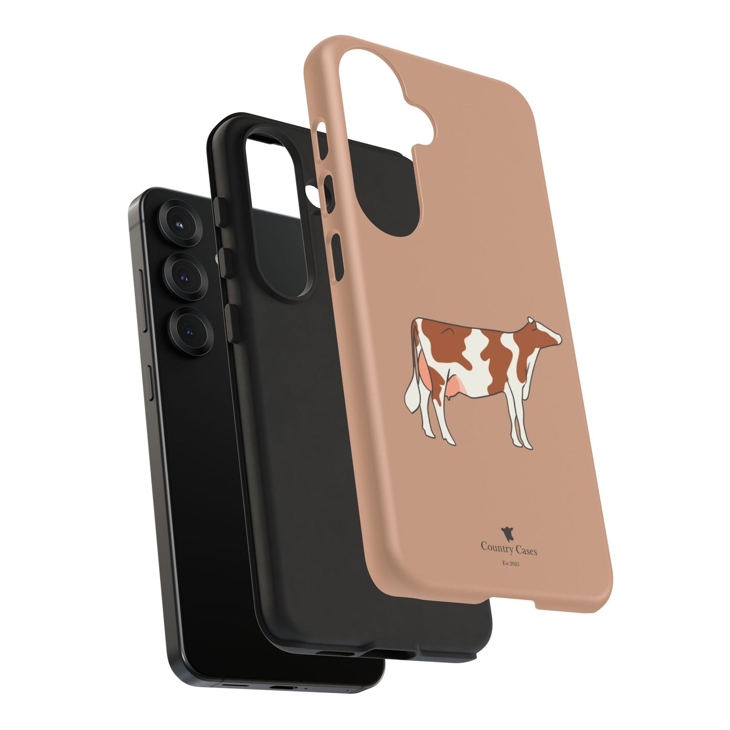 Android red and white Holstein case