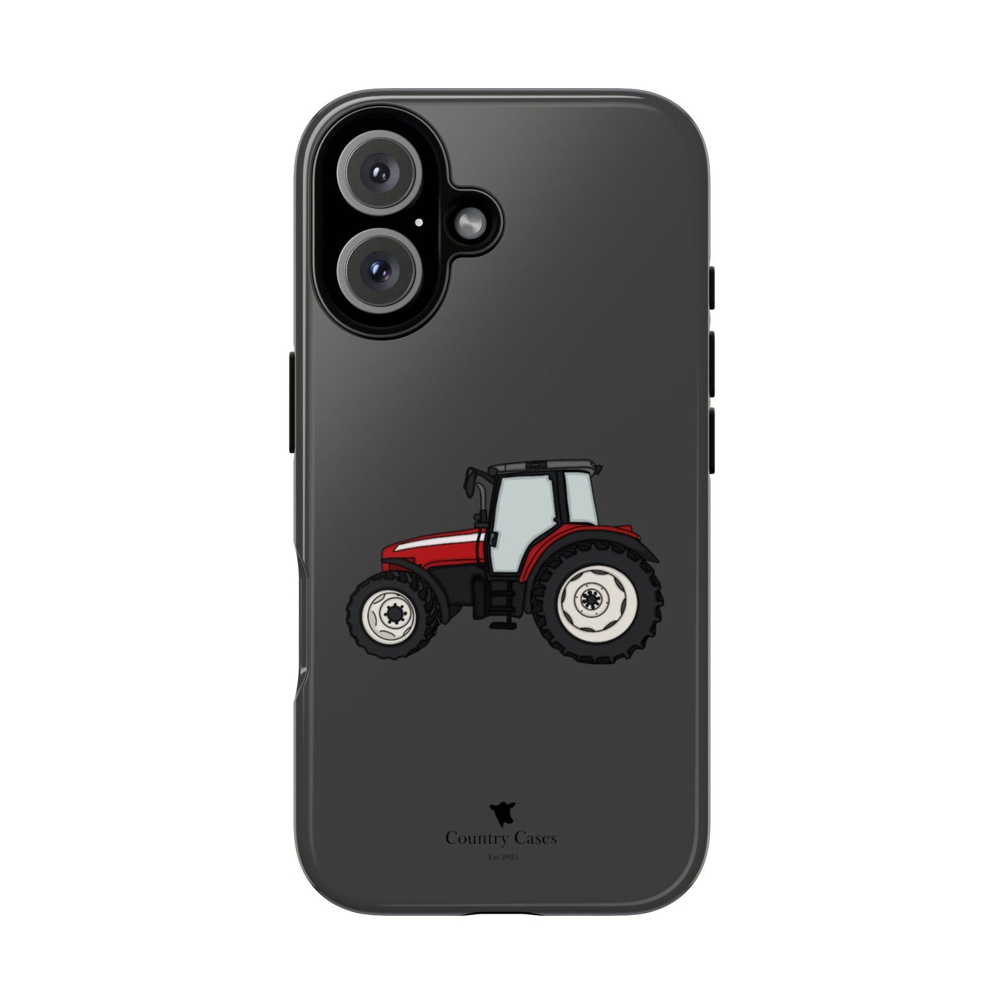 Red tractor case