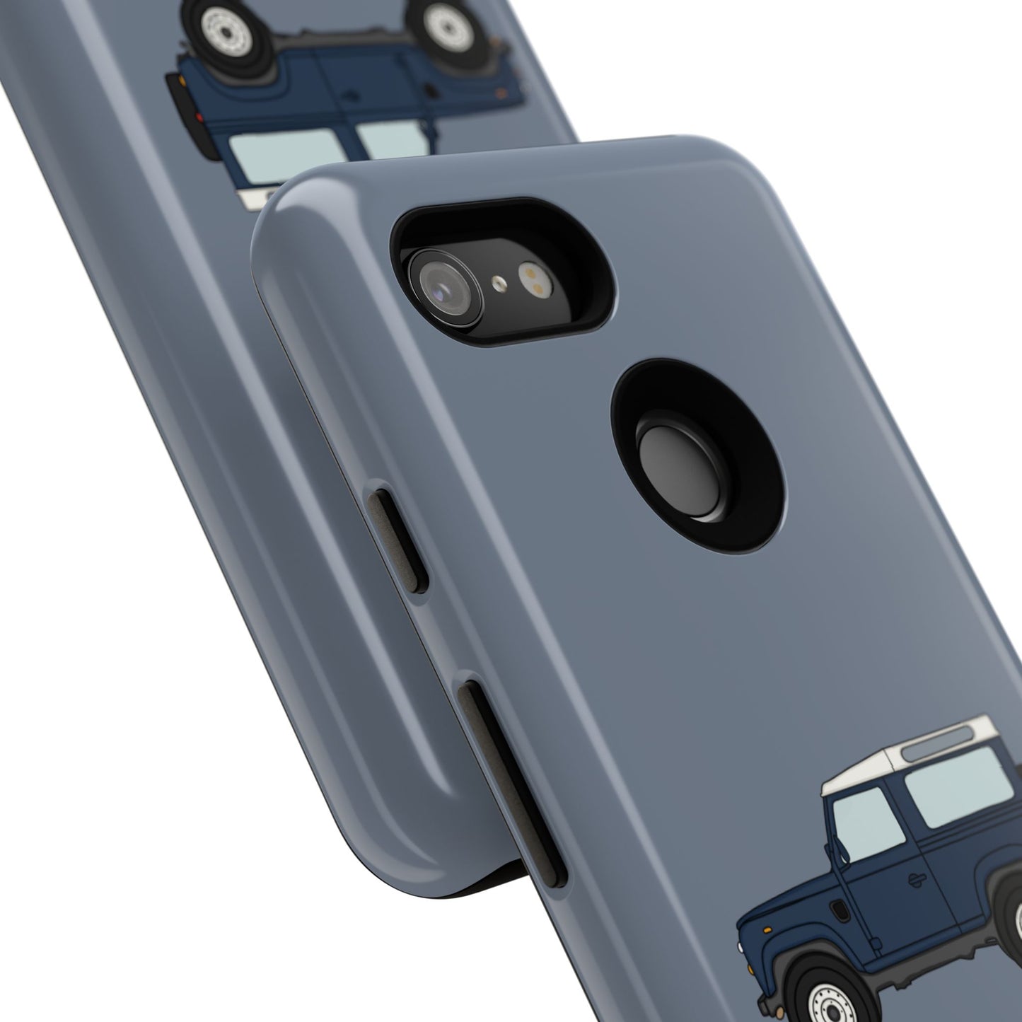 Android blue landy phone case