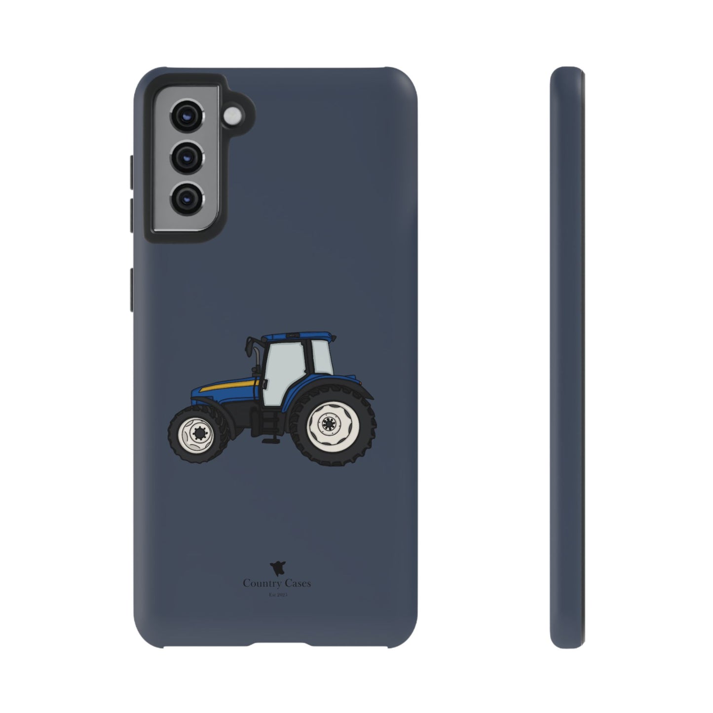 Android blue tractor case