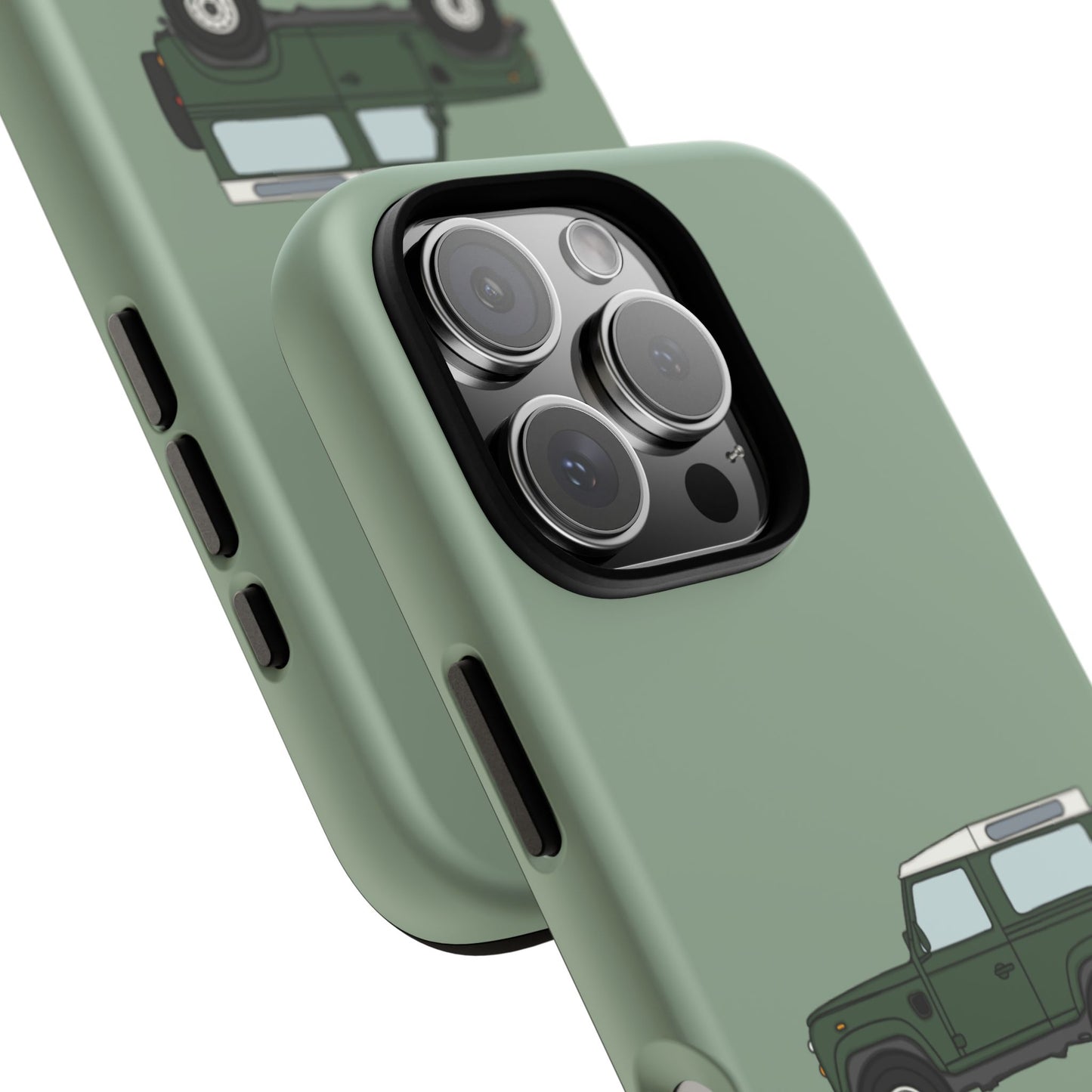 Green landy phone case