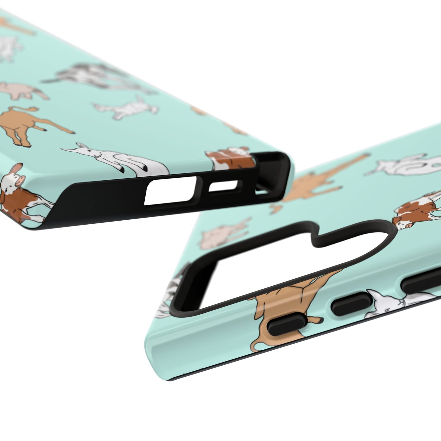 Android farmyard Freinds Blue Case