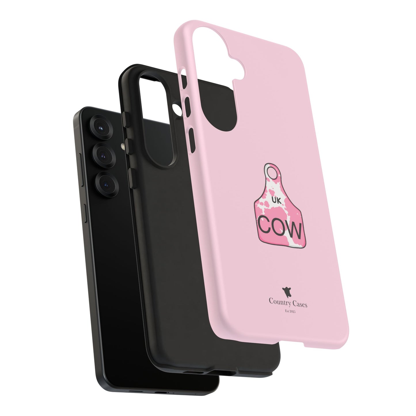 Android pink ear tag case