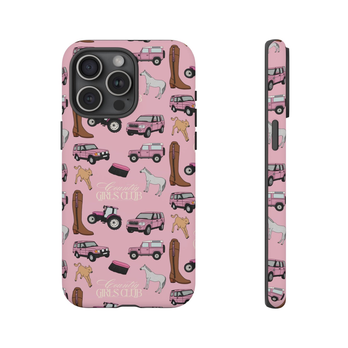 Pink Country Girls Club Case